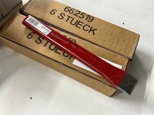 Technocraft beitel 200x20mm (12x) - afbeelding 1 van  2