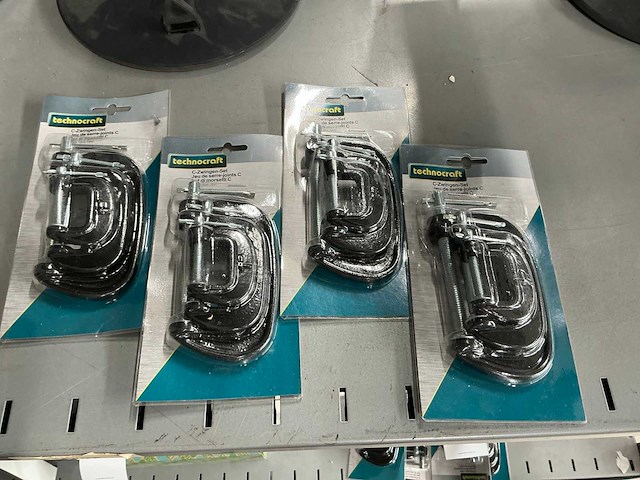 Technocraft c lijmklemset (4x) - afbeelding 1 van  3