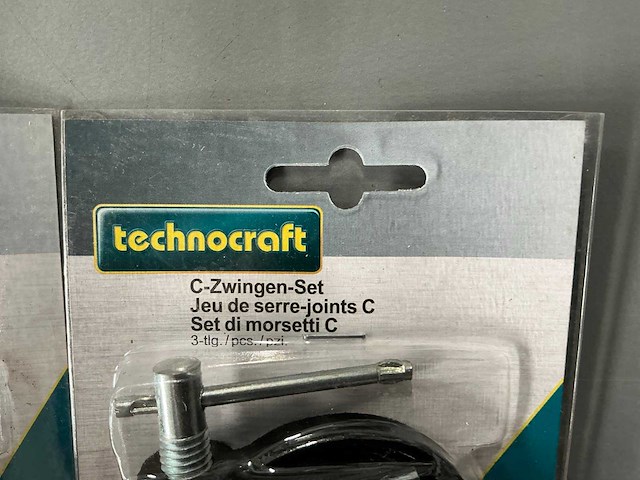 Technocraft c lijmklemset (4x) - afbeelding 2 van  3