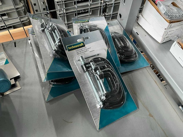 Technocraft c lijmklemset (6x) - afbeelding 1 van  3