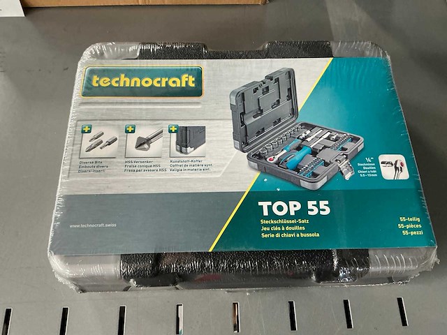 Technocraft doppenset top55 - afbeelding 1 van  3