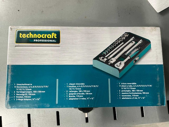 Technocraft doppenset - afbeelding 3 van  3