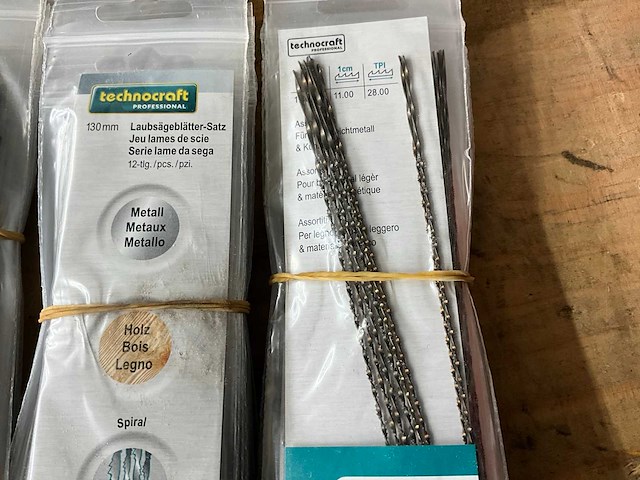 Technocraft fretzaagbladen (50x) - afbeelding 2 van  3