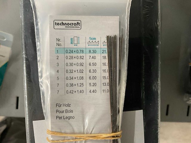 Technocraft fretzaagbladen (50x) - afbeelding 3 van  3