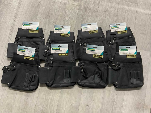 Technocraft gereedschap gordeltas (8x) - afbeelding 1 van  2
