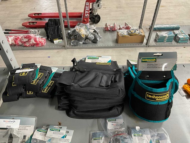Technocraft gereedschapgordeltas (8x) - afbeelding 1 van  4