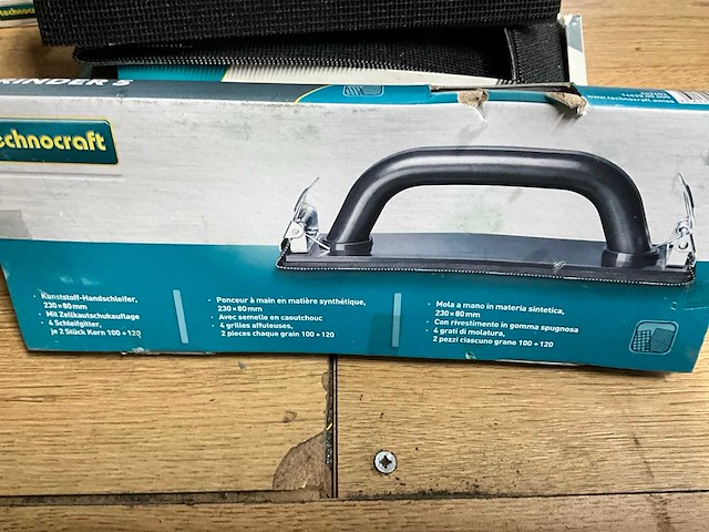 Technocraft grinder 5 handschuurpad (6x) - afbeelding 1 van  1