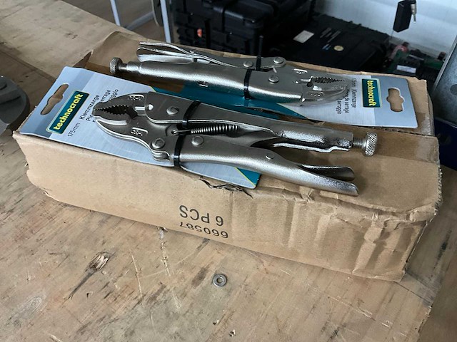 Technocraft griptang 175mm (6x) - afbeelding 1 van  1