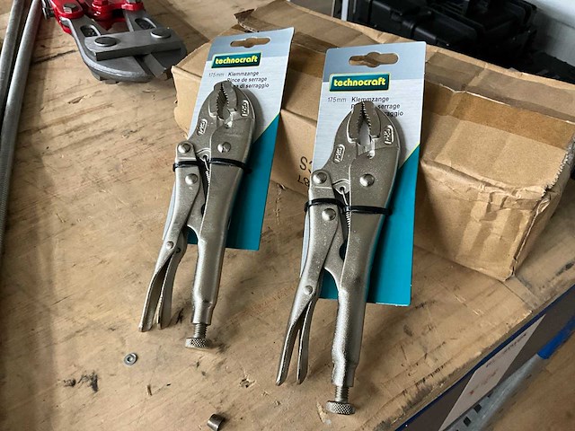 Technocraft griptang 175mm (6x) - afbeelding 1 van  3