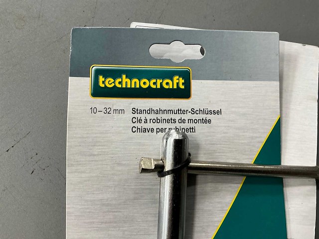 Technocraft kraanmoersleutel verstelbaar (9x) - afbeelding 2 van  4