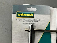 Technocraft kraanmoersleutel verstelbaar (9x) - afbeelding 2 van  4
