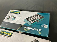 Technocraft metalline 17 doppenset - afbeelding 1 van  3