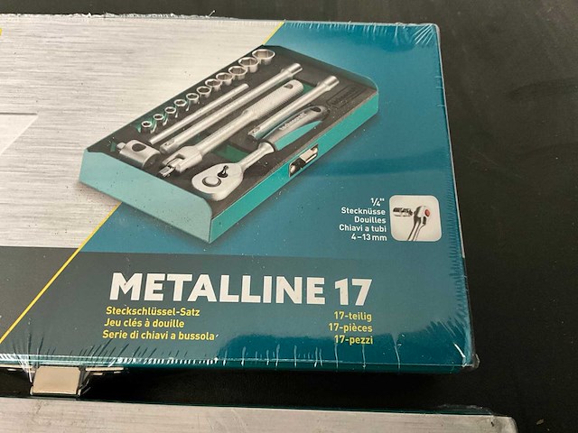 Technocraft metalline 17 doppenset - afbeelding 2 van  3