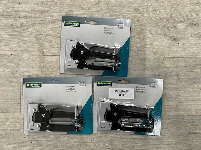 Technocraft nietpistool (3x) - afbeelding 1 van  1