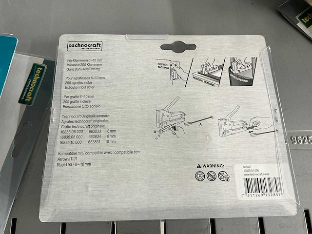 Technocraft nietpistool (4x) - afbeelding 3 van  3