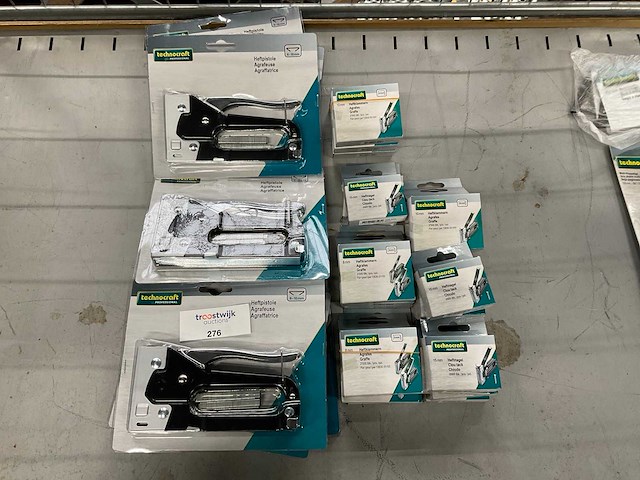 Technocraft nietpistool 6-10mm (9x) - afbeelding 1 van  1