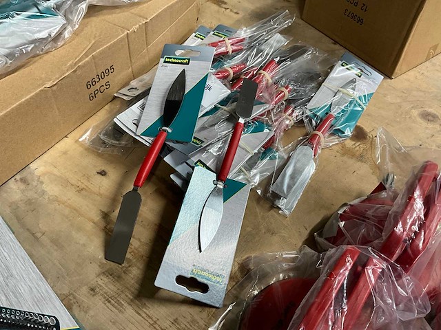 Technocraft plamuurmes/ stukadoorsspatel (36x) - afbeelding 2 van  3