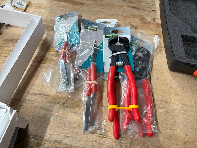 Technocraft plamuurmesset & mozaïektang (3x) - afbeelding 1 van  1
