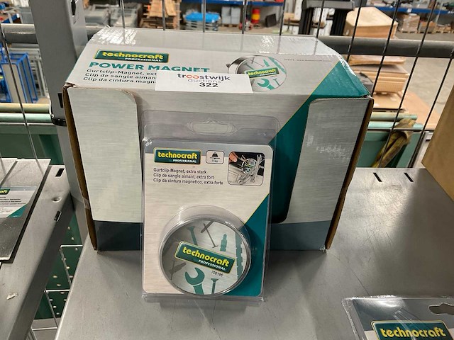 Technocraft riemclip-magneet (10x) - afbeelding 1 van  1