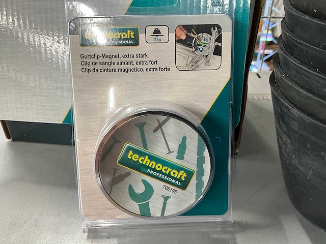 Technocraft riemclip-magneet (10x) - afbeelding 2 van  2