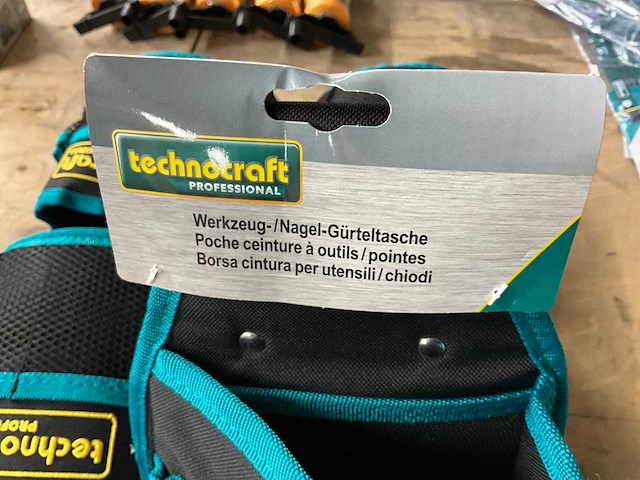 Technocraft riemtas/ spijkertas (6x) - afbeelding 1 van  1