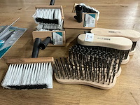 Technocraft staalborstel/ behanglijmkwast (14x) - afbeelding 1 van  2