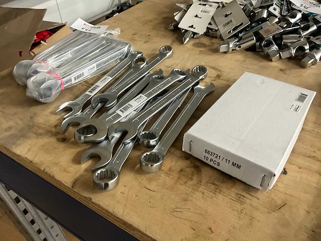 Technocraft steek-/ ringsleutel (30x) - afbeelding 1 van  4