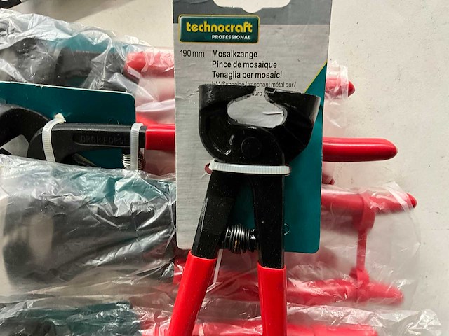 Technocraft tegeltang/ mozaïektang (10x) - afbeelding 2 van  2