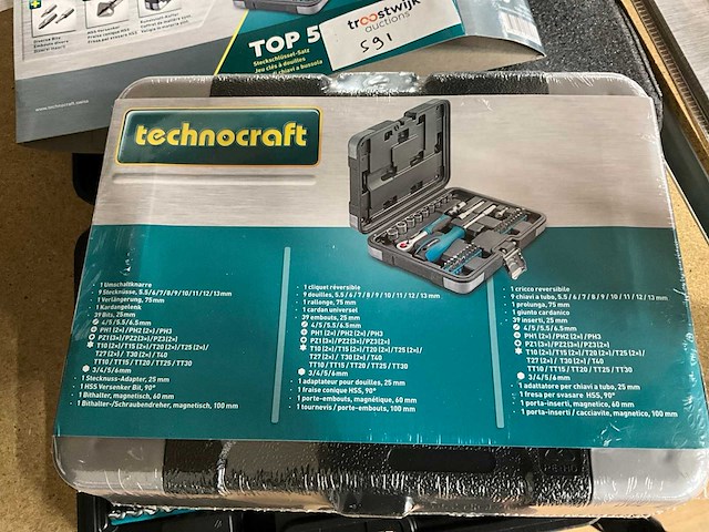 Technocraft top 55 doppenset (3x) - afbeelding 4 van  4