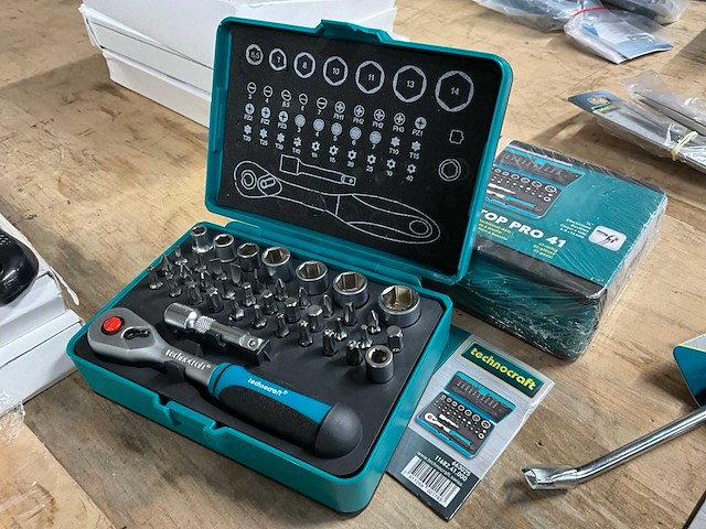 Technocraft top pro 41 doppenset (2x) - afbeelding 1 van  2