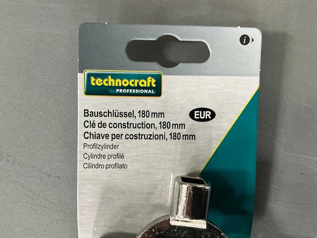 Technocraft universele schakelkastsleutel 180mm (10x) - afbeelding 3 van  5