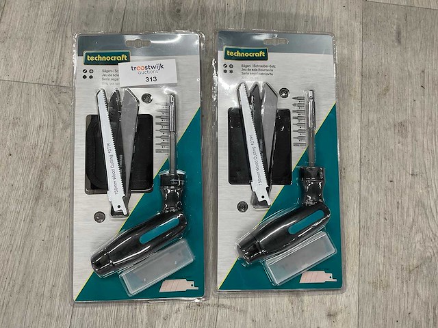 Technocraft zaag-/schroevenset 20-delig (2x) - afbeelding 1 van  1