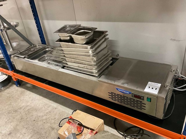 Technodom opzet koelvitrine - afbeelding 1 van  5