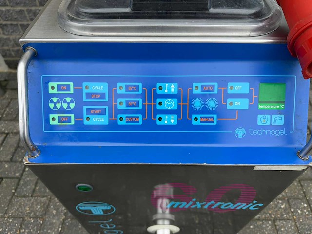 Technogel - mixtronic 60 - pasteurisatie machine - afbeelding 4 van  6
