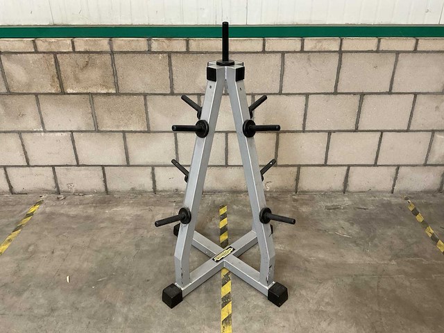 Technogym 4-zijdig halterschijven standaard - afbeelding 1 van  1