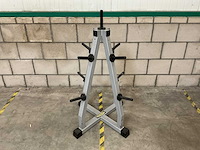 Technogym 4-zijdig halterschijven standaard - afbeelding 1 van  1