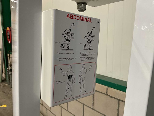 Technogym abdominal - afbeelding 2 van  5