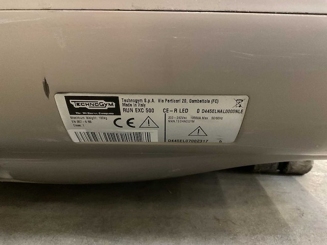 Technogym excite run 500 elektrische loopband - afbeelding 5 van  5
