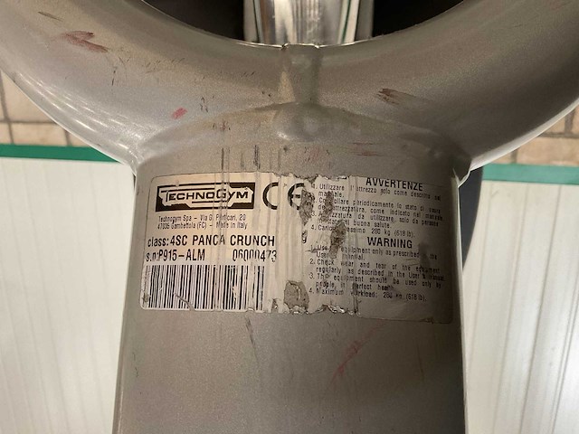 Technogym selection crunch trainingsbank - afbeelding 4 van  5