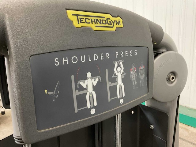 Technogym selection shoulder press - afbeelding 2 van  6