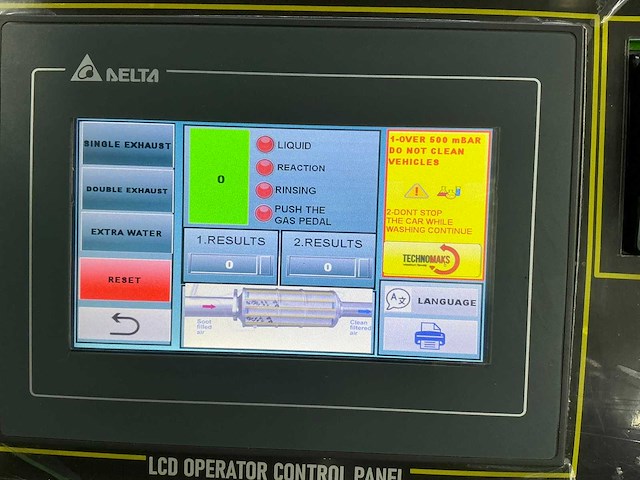 Technomaks dpf-995 roet/cat reinigingsmachine - afbeelding 2 van  5