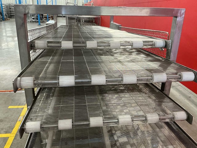 Technomax dff 1079 rvs meerlaagse koelband, 900 mm breed, met frequentieregelaar - afbeelding 2 van  12
