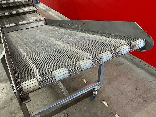 Technomax dff 1079 rvs meerlaagse koelband, 900 mm breed, met frequentieregelaar - afbeelding 4 van  12