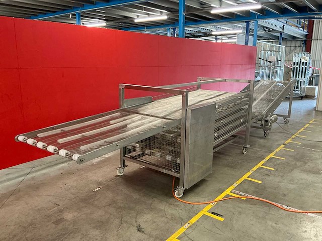 Technomax dff 1079 rvs meerlaagse koelband, 900 mm breed, met frequentieregelaar - afbeelding 5 van  12