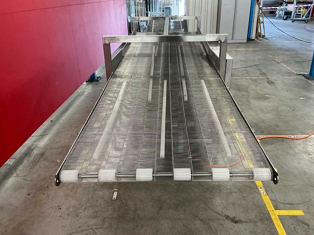 Technomax dff 1079 rvs meerlaagse koelband, 900 mm breed, met frequentieregelaar - afbeelding 6 van  12