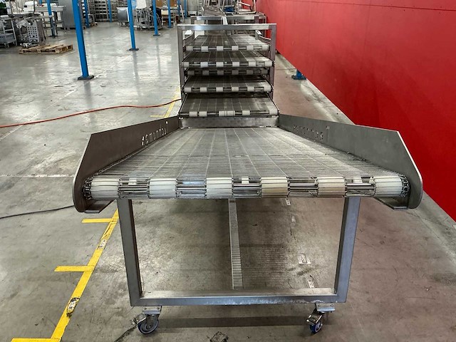 Technomax dff 1079 rvs meerlaagse koelband, 900 mm breed, met frequentieregelaar - afbeelding 9 van  12