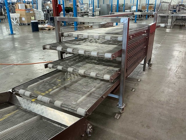 Technomax dff 1079 rvs meerlaagse koelband, 900 mm breed, met frequentieregelaar - afbeelding 11 van  12