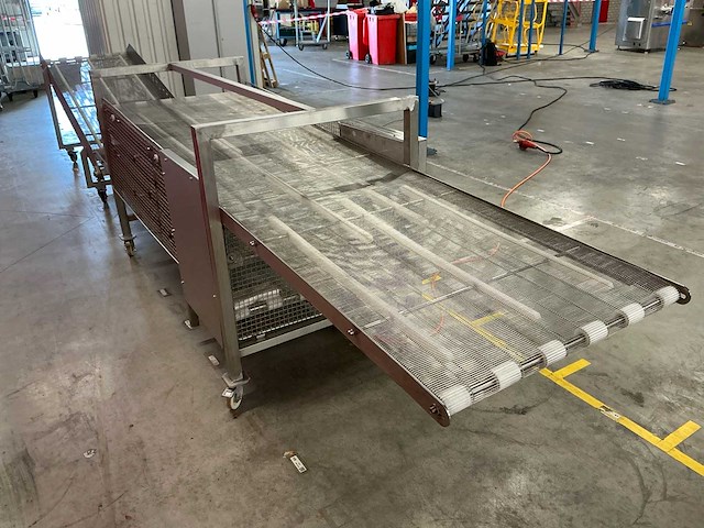 Technomax dff 1079 rvs meerlaagse koelband, 900 mm breed, met frequentieregelaar - afbeelding 12 van  12