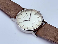 Technos napoleon mechanisch horloge met struisvogel lederen band - afbeelding 2 van  7