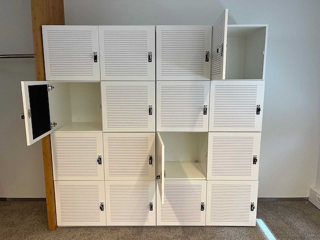 Techo - 2-delige lockerkast 16-deurs - afbeelding 15 van  17